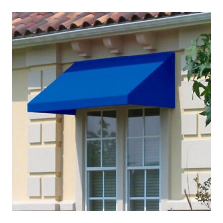 Awntech , Window/Entry Awning 4' 4-1/2inW x 2' 6inD x 1' 4inH Bright Blue EN1030-4BB